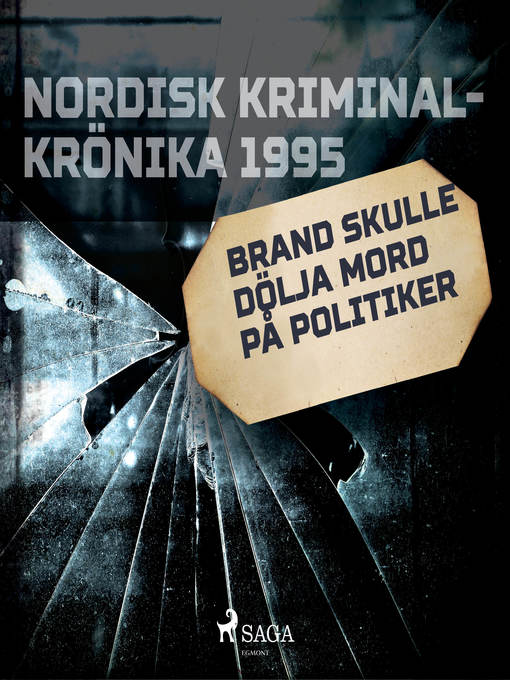 Title details for Brand skulle dölja mord på politiker by Diverse - Wait list